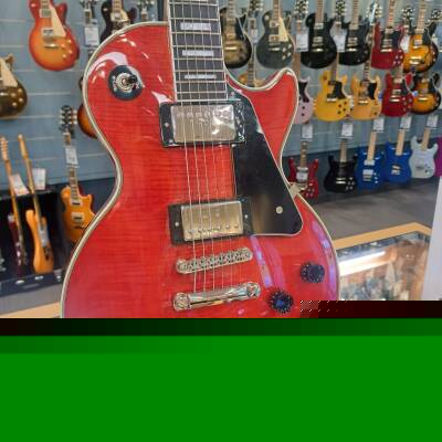 Store Special Product - Epiphone Les Paul Custom Figured Trans Red